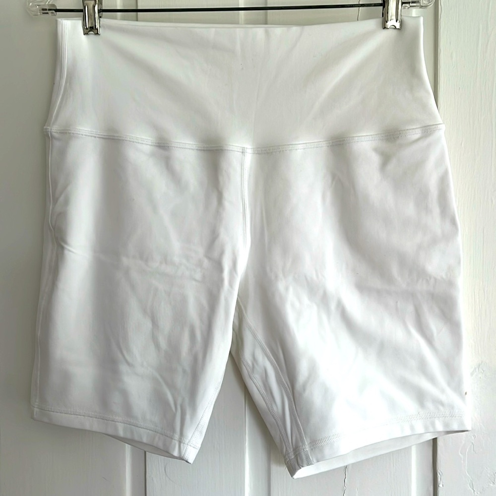 lululemon athletica White Athletic Shorts